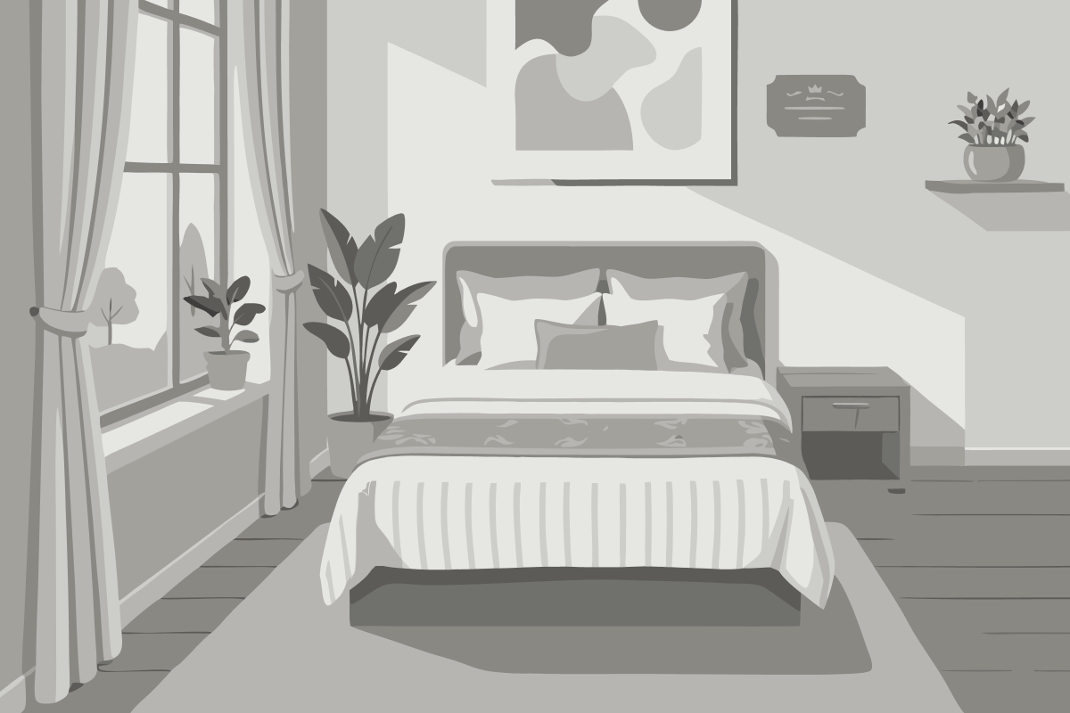 Apartamento Estudio con cama extragrande